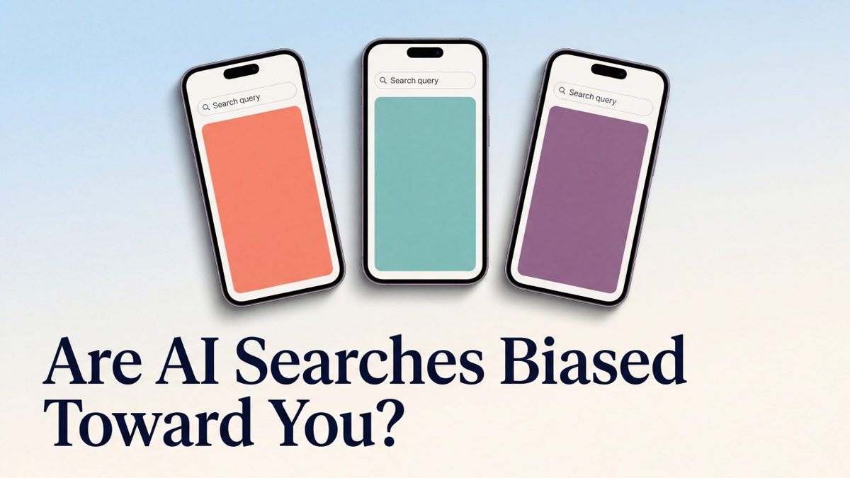 Are AI Searches Biased Toward You? What Memory, Location, and Personalization Do To Your Answers.